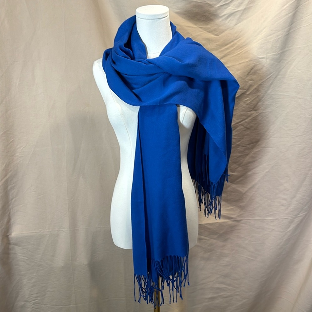 Fattorseta Italian blue scarf